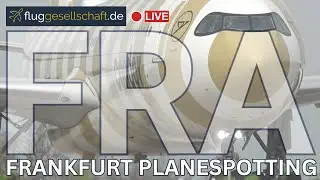 Flughafen Livestream: Frankfurt | Sonntag 30. M&auml;rz 2025  Part 1 #airportlive