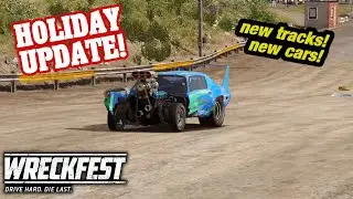 Session #2 - Wreckfest Holiday Update tracks and Modified Monsters Car Pack Multiplayer Online