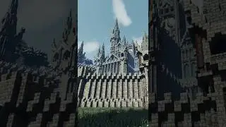 pov: you wake up in minecraft #minecraft #minecraftcastle #castle #shaders #trending #megabuilds