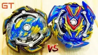 Rock Dragon Beyblade Burst GT Battle B-133 VS B-134 Slash Valkyrie