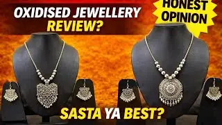 Oxidised Jewellery Set Review | Party Wear & Daily Wear | Best Deal #OxidisedJewellery #OxidisedNeck