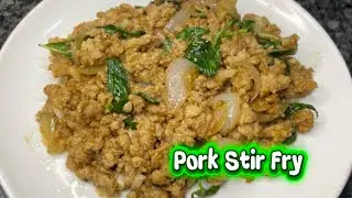 Quick & Easy Ground Pork Recipe