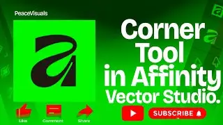 CORNER TOOL IN AFFINITY VECTOR STUDIO @Affinity @affinitywithdansky @affinityswing