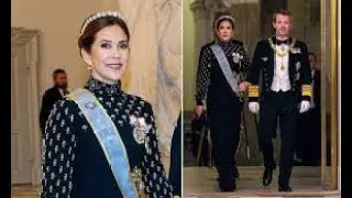 Queen Mary of Denmark debuts spectacular tiara sculpted from 19th century diamond belt