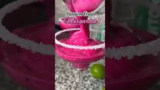FROZEN PASSION FRUIT MARGARITA | SUMMER DRINKS W/ LEXX #margarita