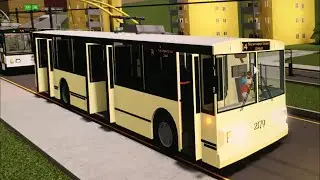 ПРОХОЖУ ТЕСТ НА КАРТЕ Trolleybus Driver Test