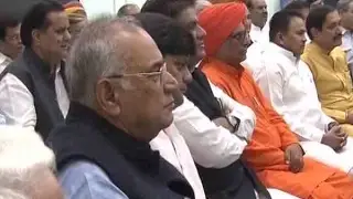 PM Modi in action; meets Gujarat BJP MPs