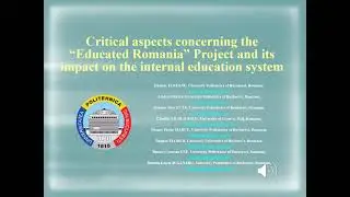 Critical Aspects Concerning “Educated Romania” Project and its Impact on Internal Education System