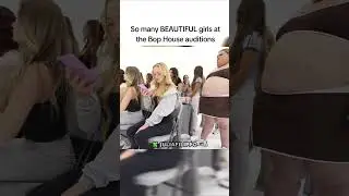 So many BEAUTIFUL girls at the Bop House auditions 😍