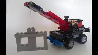 Lego mini rough terrain crane (MOC)