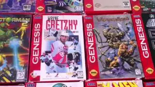 Sega Genesis Complete Cardboard Box Collection Part 1