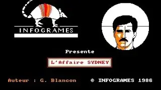 L'Affaire Sydney (Blancon, Infogrames, 1986) sur Apple IIgs