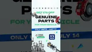🔥 7.7 Lucky Sale Alert! 🔥 #LuckySale #CarParts #MotoParts #JapanParts #KoreaParts #YoshiParts