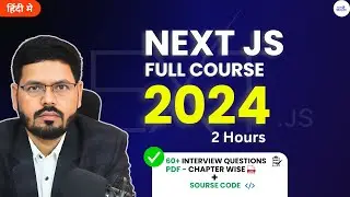 Next JS 15 Full Course 2024 | Basic to Advanced Next js Full Course