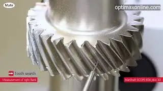 Mahr Marshaft Scope 600 plus - Gear Measurement