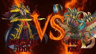 Yu-Gi-Oh! SwordSoul Tenyi против Fire King! Локальный матч в прямом эфире