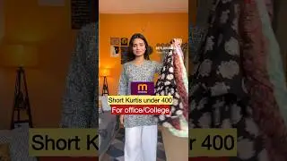 Short kurti under 400 || meesho haul #meeshohaul #meeshofinds #shortkurtiunder300 #ytshorts