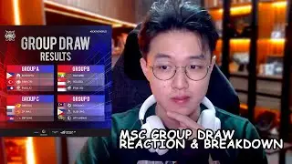 [ENG/ID] MSC GROUP DRAW REACTION & BREAKDOWN!!