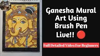 Anit's Academy is live!🔴 Drawing and Colouring...Lord Ganesha...Part -1