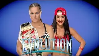 WWE Evolution - Ronda Rousey vs Nikki Bella - Highlights, Winner & Grade!!!