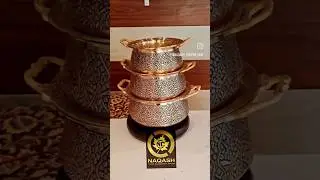 Introducing our exquisite hand-crafted copper handi set!