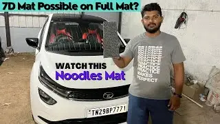🚘Noodles mat💥 |🧐 7D Mat on Full Mat? | Tata Altroz | Watch this | 5D mat | Gapja | Tamil review