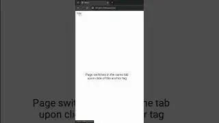 HTML5 Basics - Link or anchor Tag #html #html5 #htmltutorial #webdesign #webdevelopment #coding