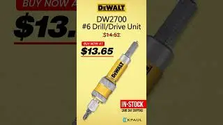 In Stock | DEWALT DW2700 #6 Drill and Drive Unit | Authorized Distributor | KPaul - Veteran Owned