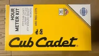 Cub Cadet intellipower LT42 XT1 enduro series HOUR METER KIT installation#cubcadet #lawncare #custom