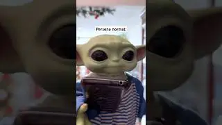Soy psicopata 😈 #humor #meme #babyyoda #tel&eacute;fono
