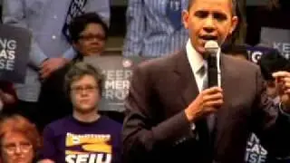 Barack Obama in Youngstown, OH