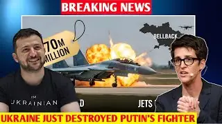 Ukrainian drones struck two Russian Su-27 fighter jets at Bellback military airfield