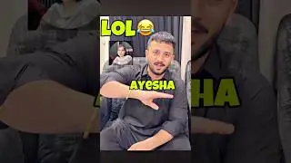 Ayesha jutt 😂 #rajabfamily #salmanhaider #shorts