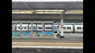 Departure from Luton on East Midland Railway (British Rail Class 360)  {009}