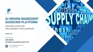 AI-POWERED INGREDIENT SOURCING PLATFORM
