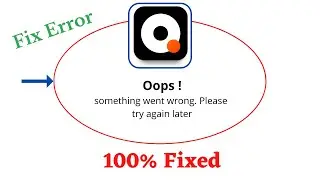 Fix Qanda Oops Something Went Wrong Error. Please Try Again Later Problem Error Solved