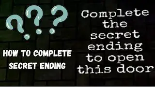 How to complete the secret ending in cheese escape chapter one on Roblox 