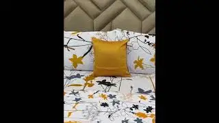 Summer Bedroom Refresh with Cotton King Size Bedsheet & Reversible Cotton Dohar from  @STORYATHOME