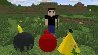 ANGRY BIRDS Inside Of MINECRAFT