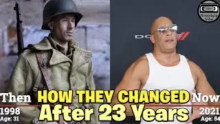 Saving Private Ryan 1998 Cast Then and Now (2021 \ 2022) ⭐How they changed 2023