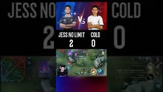 Jess No Limit vs Cold || Fanny vs Alucard 🔥🔥🔥 #jessnolimit #cold