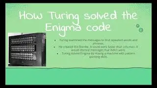 Alan Turing reel life science video 