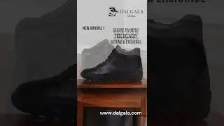 Brown Calfskin,Warm Lining Men's Handmade King Size Boots
