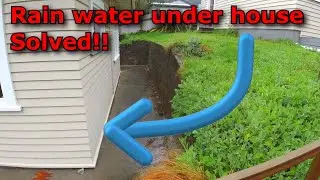 Drainage problem - Water Spring under house after heavy rain
