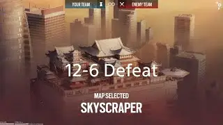 R6 Solo Skyscraper Ranked 12-6 Defeat