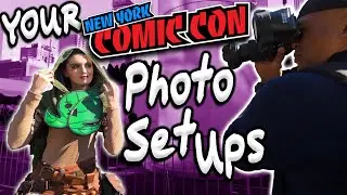 More Photographer Set Ups at New York Comic Con