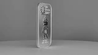 The Royal Mint : The Royal Celebration 1oz silver Bullion Minted Bar 2023 Great Britain