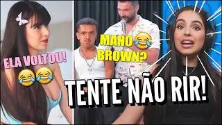 NÃO ESPERAVA ESSE MEME AQUI KKKKKK - MELHORES TIK TOK DE COMÉDIA TENTE NÃO RIR (JOVENS REAGEM