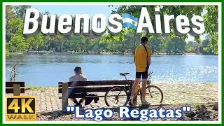【4K】WALK Lagos de Palermo BUENOS AIRES 4k slow tv TRAVEL CHANNEL