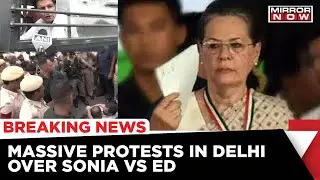 National Herald Case: Rahul Gandhi Protests At Vijay Chowk | ED Vs Sonia Gandhi | Latest News